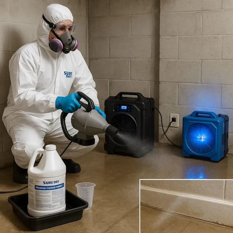 Sanitization and Odor Removal process in Steeleville, IL