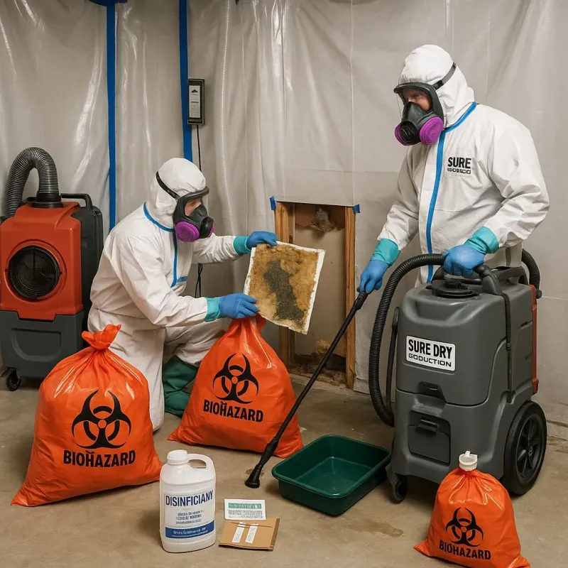 Contaminated Water Handling Protocols process in Steeleville, IL