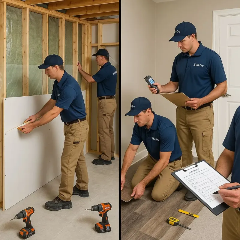 Repairs and Reconstruction process in Steeleville, IL